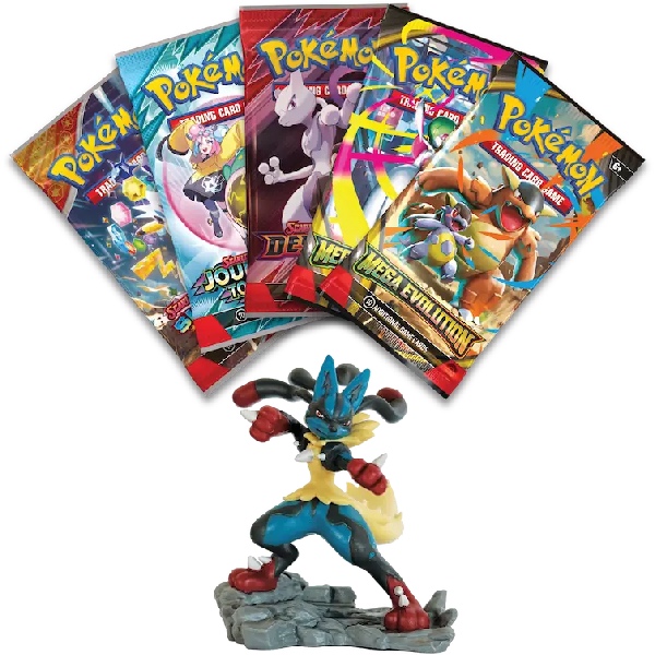 Pokémon TCG Mega Lucario EX Figure Collection - Afbeelding 2