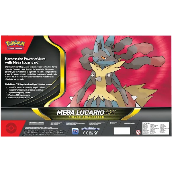 Pokémon TCG Mega Lucario EX Figure Collection - Afbeelding 3