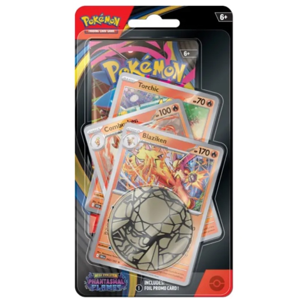 Pokémon TCG Phantasmal Flames 3 Promo Blister Blaziken