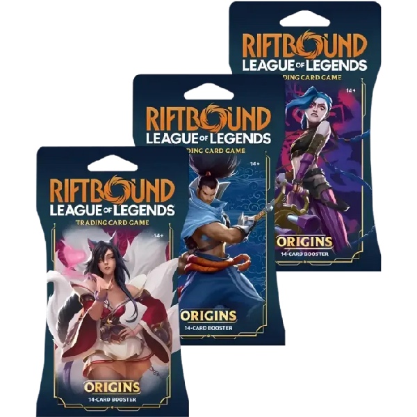 Riftbound League Of Legends TCG Origins Booster Pack