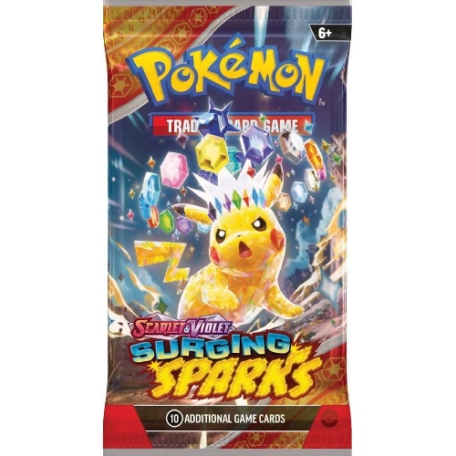 Pokémon TCG Scarlet & Violet - Surging Sparks Booster Pack - Afbeelding 2