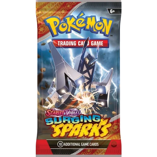 Pokémon TCG Scarlet & Violet - Surging Sparks Booster Pack - Afbeelding 4