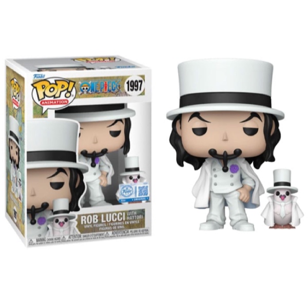 Funko Pop! Animation One Piece - Rob Lucci With Hattori #1997