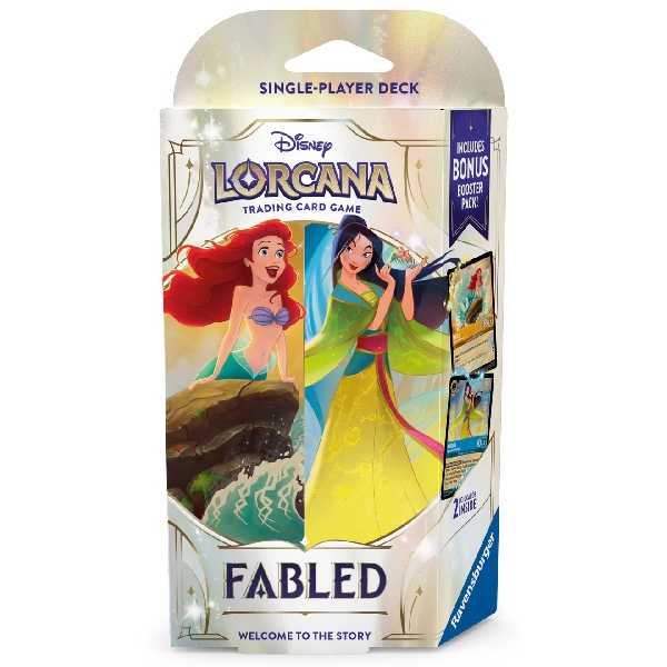 Lorcana TCG Fabled Starter Deck Ariel en Mulan