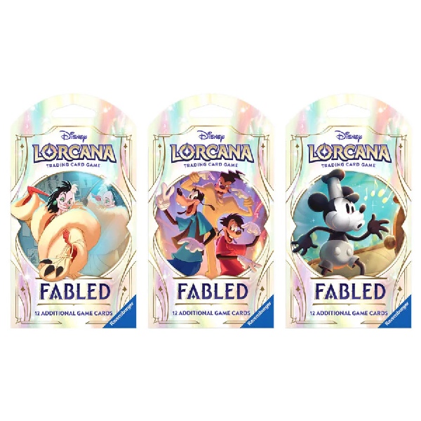 Lorcana TCG Fabled Sleeved Booster Pack