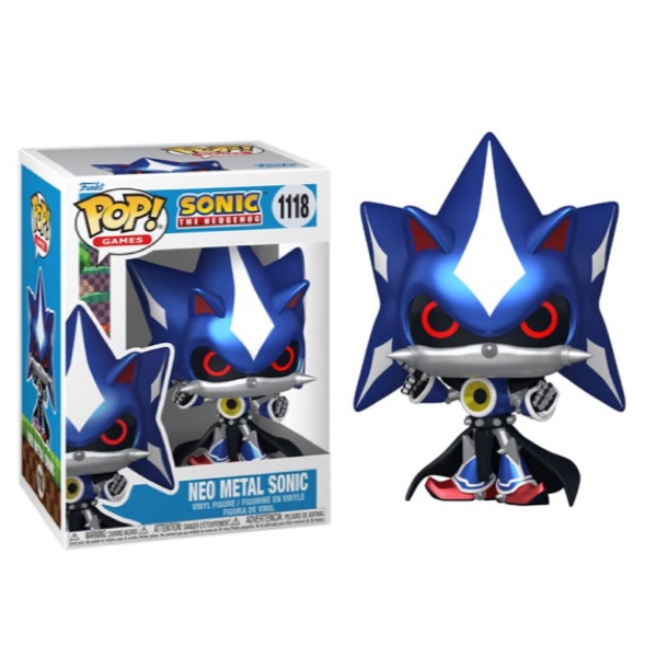 Funko Pop! Games Sonic The Hedgehog - Neo Metal Sonic #1118