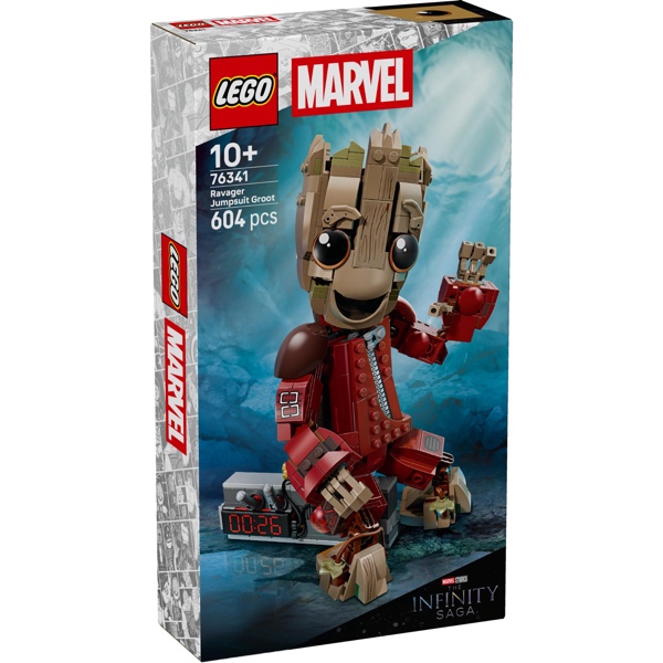LEGO Marvel 76341 Groot In Ravager Jumpsuit