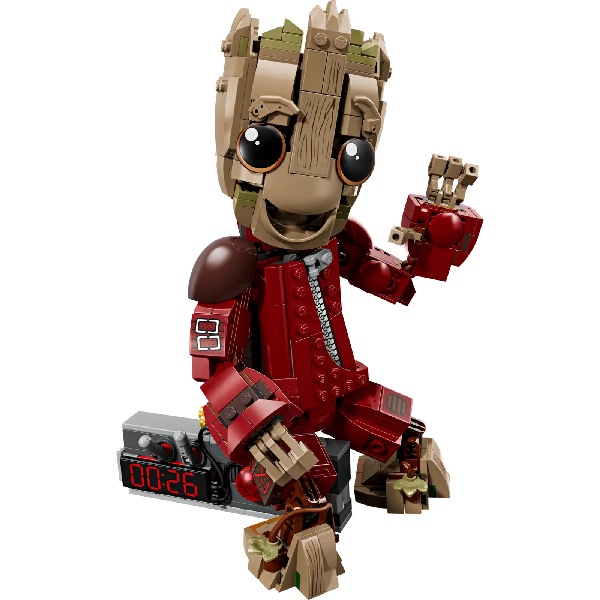 LEGO Marvel 76341 Groot In Ravager Jumpsuit - Afbeelding 2