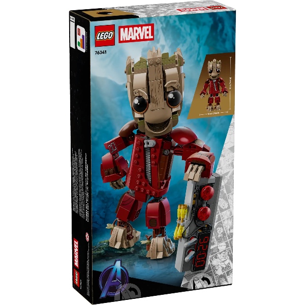 LEGO Marvel 76341 Groot In Ravager Jumpsuit - Afbeelding 4