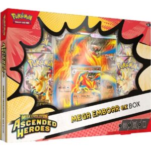 Pokémon TCG Mega Evolution - Ascended Heroes EX Box - Mega Emboar