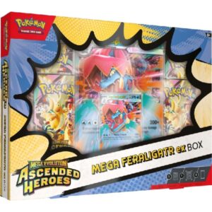 Pokémon TCG Mega Evolution - Ascended Heroes EX Box - Mega Feraligatr
