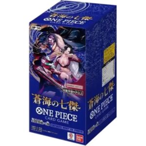 One Piece TCG Japans OP-14 The Azure Sea's Seven Booster Box