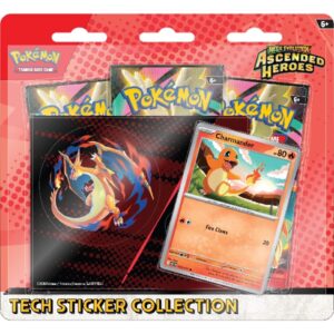 Pokémon TCG Mega Evolution - Ascended Heroes Tech Sticker Blister - Charmander