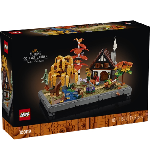 LEGO Icons 11372 Herfsttuin Met Cottage