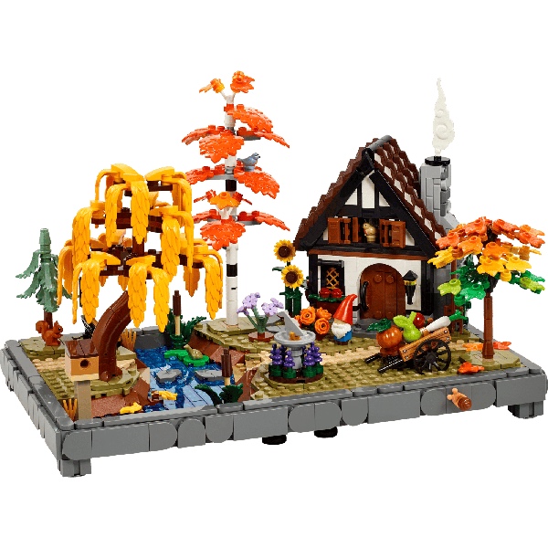 LEGO Icons 11372 Herfsttuin Met Cottage - Afbeelding 2