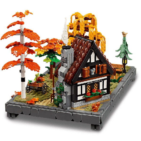 LEGO Icons 11372 Herfsttuin Met Cottage - Afbeelding 3