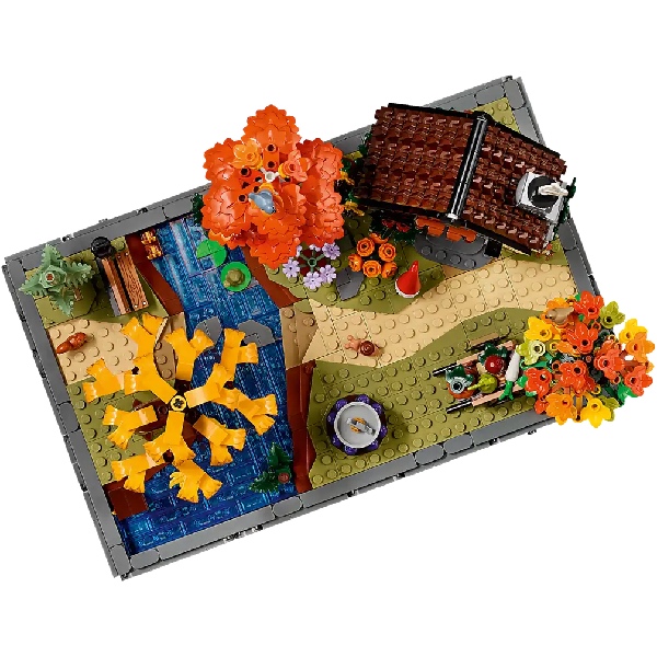 LEGO Icons 11372 Herfsttuin Met Cottage - Afbeelding 4