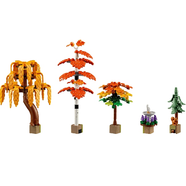 LEGO Icons 11372 Herfsttuin Met Cottage - Afbeelding 5