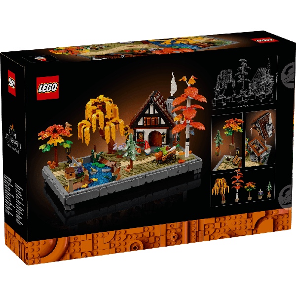 LEGO Icons 11372 Herfsttuin Met Cottage - Afbeelding 6