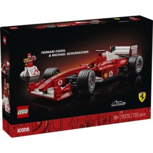 LEGO Icons 11375 Ferrari F2004 en Michael Schumacher