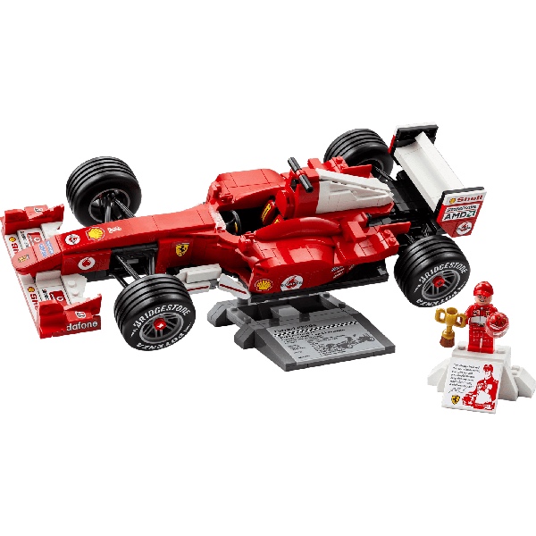 LEGO Icons 11375 Ferrari F2004 en Michael Schumacher - Afbeelding 2