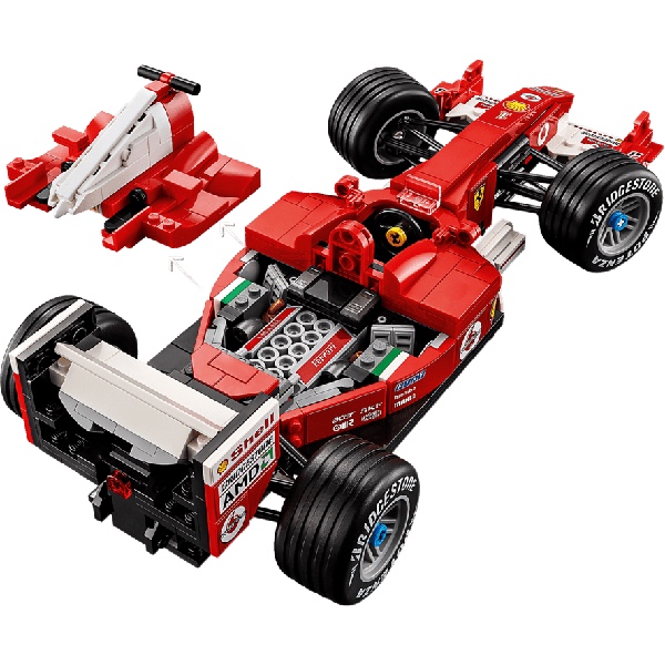 LEGO Icons 11375 Ferrari F2004 en Michael Schumacher - Afbeelding 5