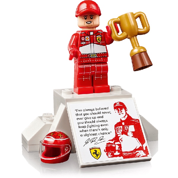 LEGO Icons 11375 Ferrari F2004 en Michael Schumacher - Afbeelding 6