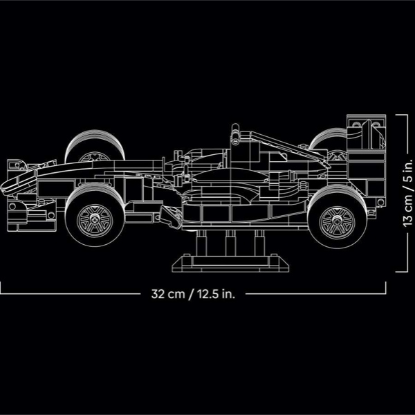 LEGO Icons 11375 Ferrari F2004 en Michael Schumacher - Afbeelding 7