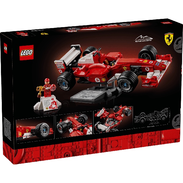 LEGO Icons 11375 Ferrari F2004 en Michael Schumacher - Afbeelding 8