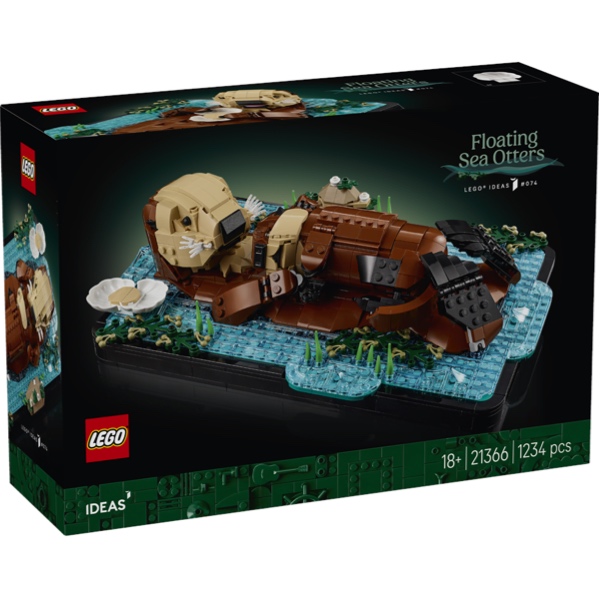 LEGO Ideas 21366 Drijvende Zeeotters