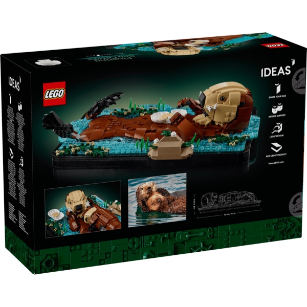 LEGO Ideas 21366 Drijvende Zeeotters - Afbeelding 6