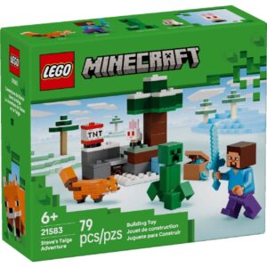 LEGO Minecraft 21583 Steve's Taiga-Avontuur