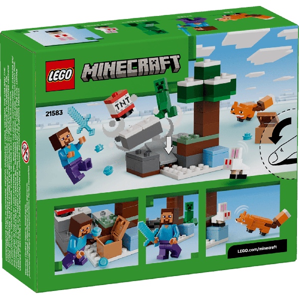 LEGO Minecraft 21583 Steve's Taiga-Avontuur - Afbeelding 3