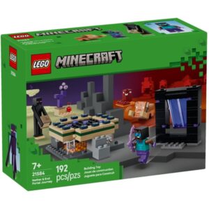 LEGO Minecraft 21584 Reis naar de Nether en het End-portaal