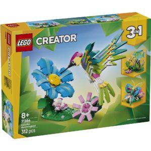 LEGO Creator 31384 3in1 Wilde Dieren: Kleurrijke Kolibrie