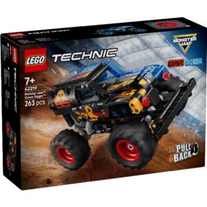 LEGO Technic 42219 Monster Jam - Grave Digger vuur en ijs