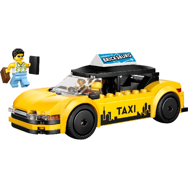 LEGO City 60487 Gele Taxi - Afbeelding 2