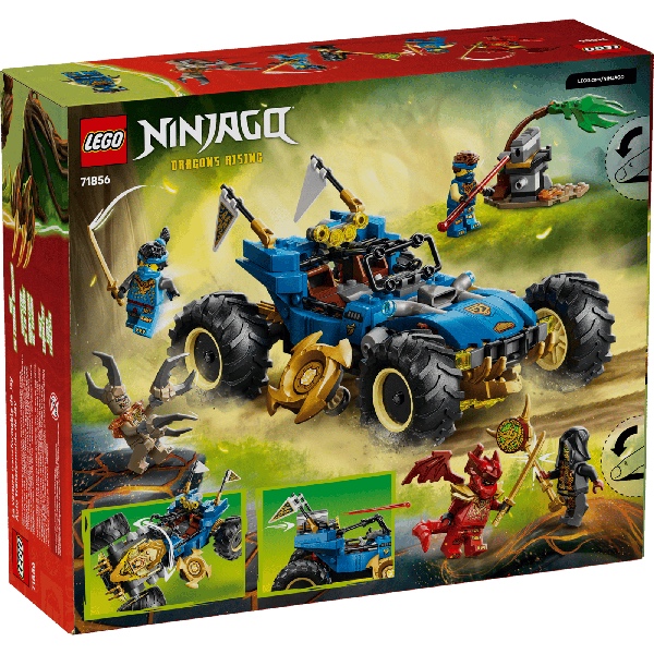 LEGO Ninjago 71856 Dragons Rising - Jay's Transformerende Auto - Afbeelding 5