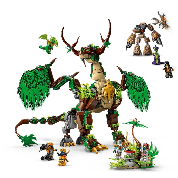 LEGO NInjago 71859 Dragons Rising - De Draak Van Het Leven - Afbeelding 3