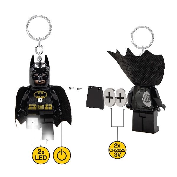 LEGO Sleutellampje DC Comics Batman Black - Afbeelding 4