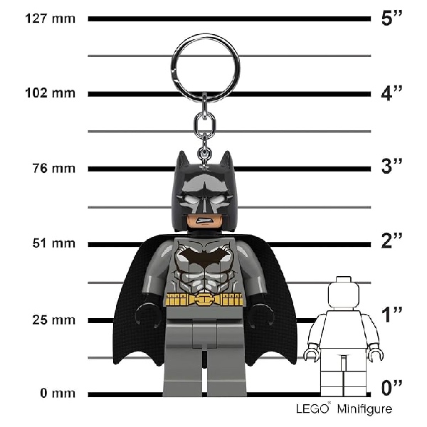 LEGO Sleutellampje DC Comics Batman Grey - Afbeelding 4