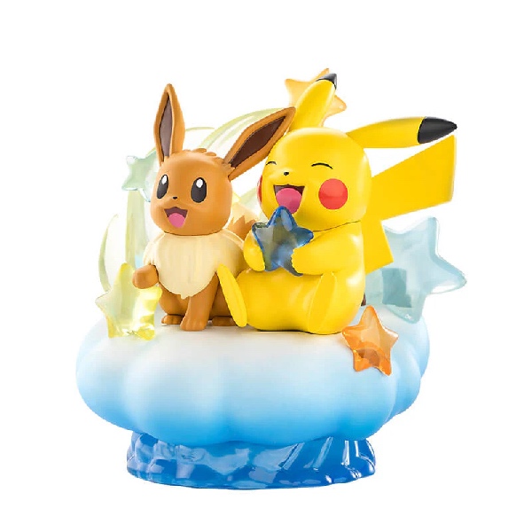 Funism Pokémon Prime Figure - Eevee and Pikachu Nebula