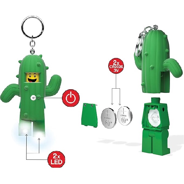 LEGO Sleutellampje Cactus Boy - Afbeelding 4