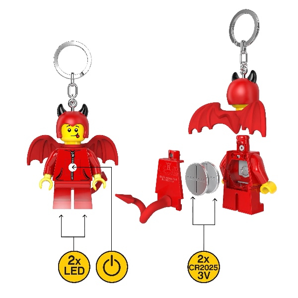 LEGO Sleutellampje Cute Little Devil - Afbeelding 4