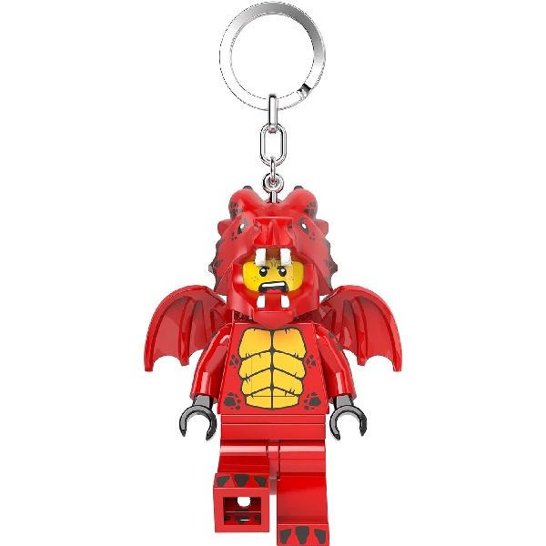 LEGO Sleutellampje Red Dragon Suit Guy - Afbeelding 2