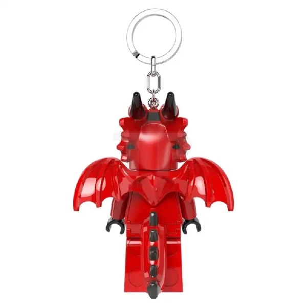 LEGO Sleutellampje Red Dragon Suit Guy - Afbeelding 3