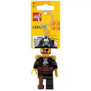 LEGO Sleutellampje Piraten Kapitein Brickbeard