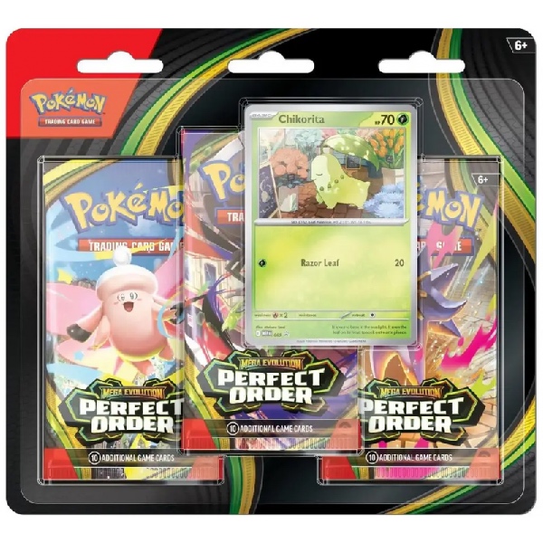 Pokémon TCG Perfect Order Booster Pack Blister Chikorita