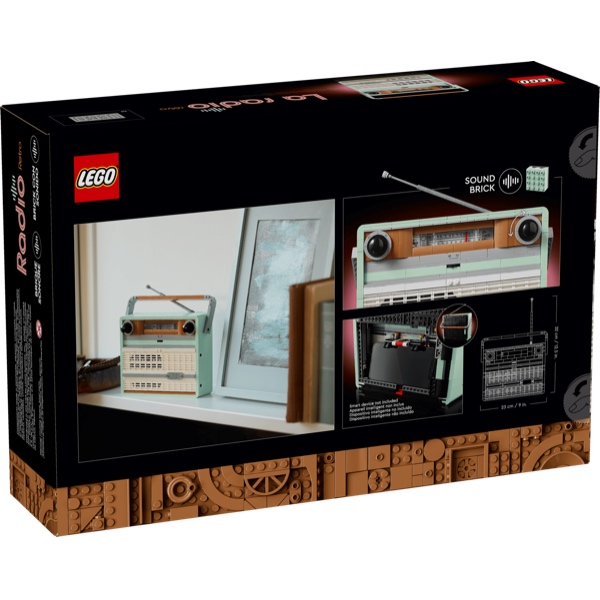 LEGO Icons 10334 Retro Radio - Afbeelding 4