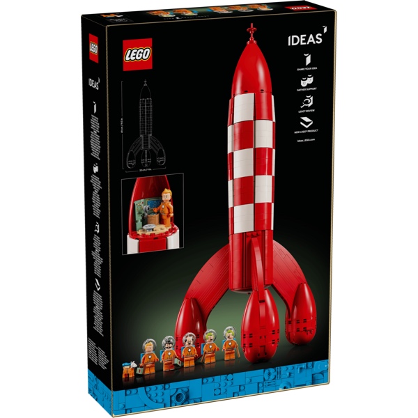 LEGO Ideas 21367 Tintin Maanraket - Afbeelding 6